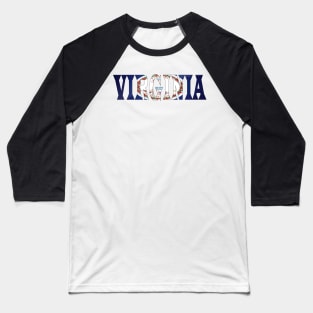 Virginia Flag Baseball T-Shirt